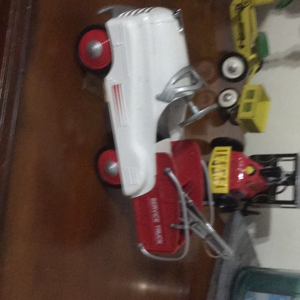 Metal Kiddie Service Truck